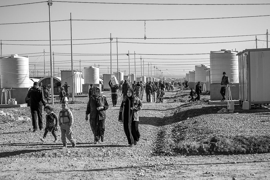 Flygtningelejrene i konfliktområderne – billedgalleri